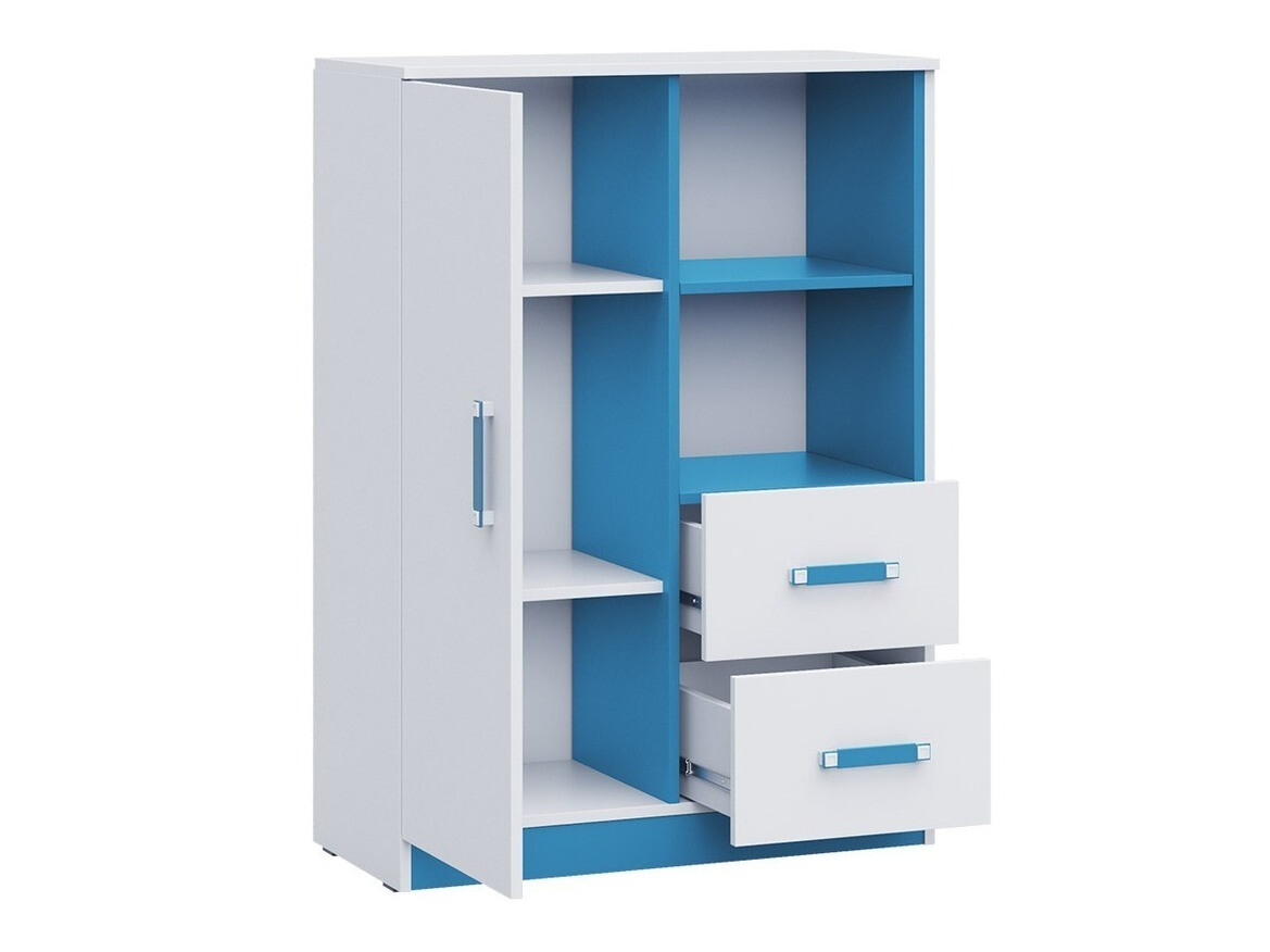 Svetainės komplektas Lorlare 101 (Balta + Pilka)