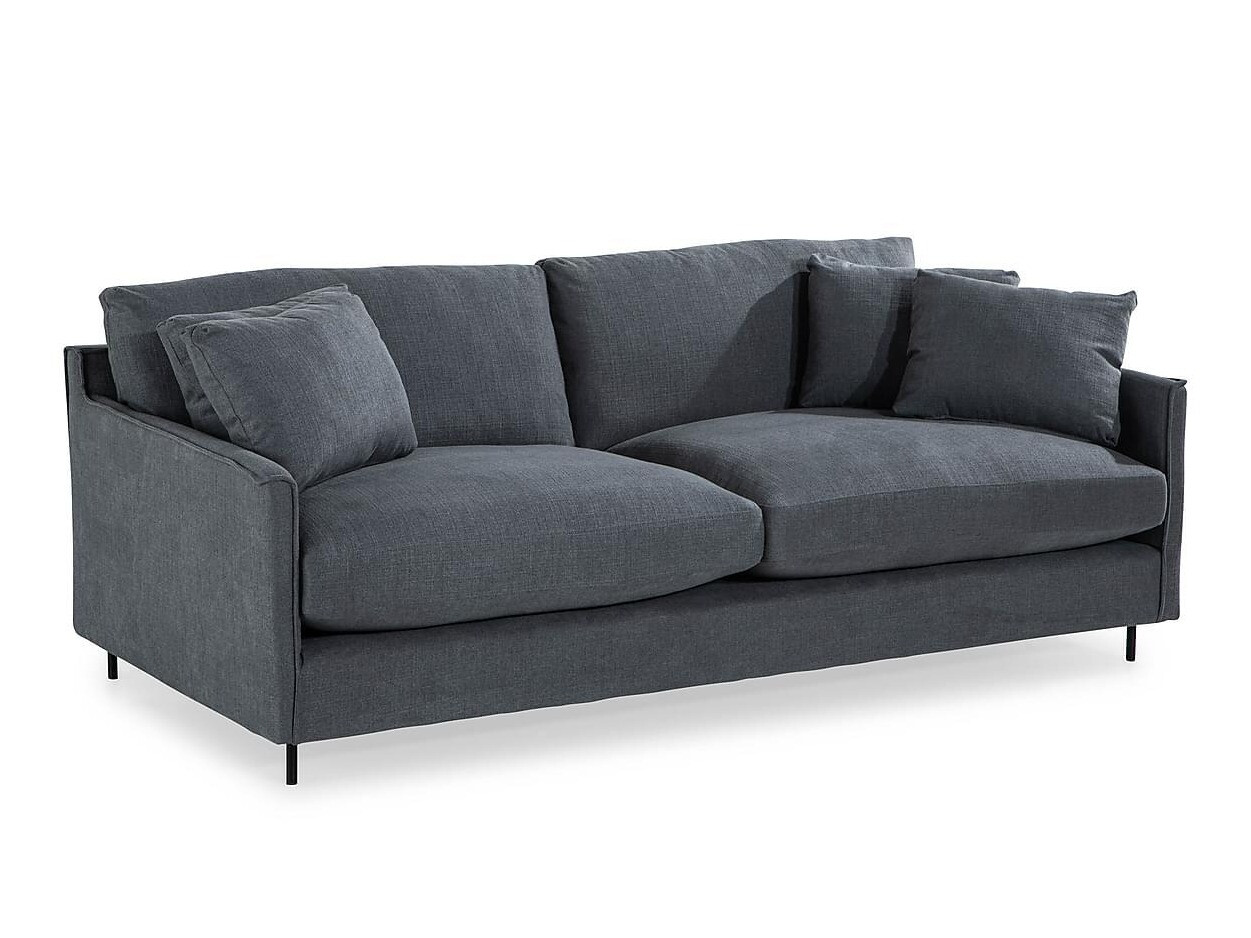 Minkštų baldų komplektas Riverton 444 (Pilka)