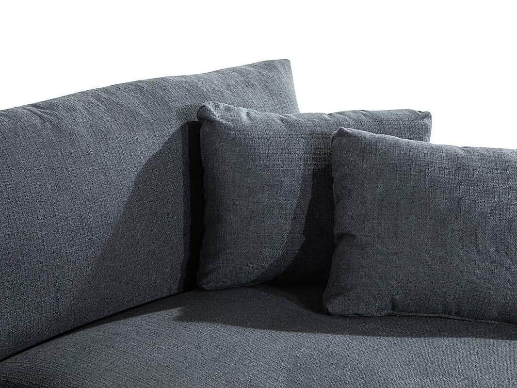 Minkštų baldų komplektas Riverton 444 (Pilka)