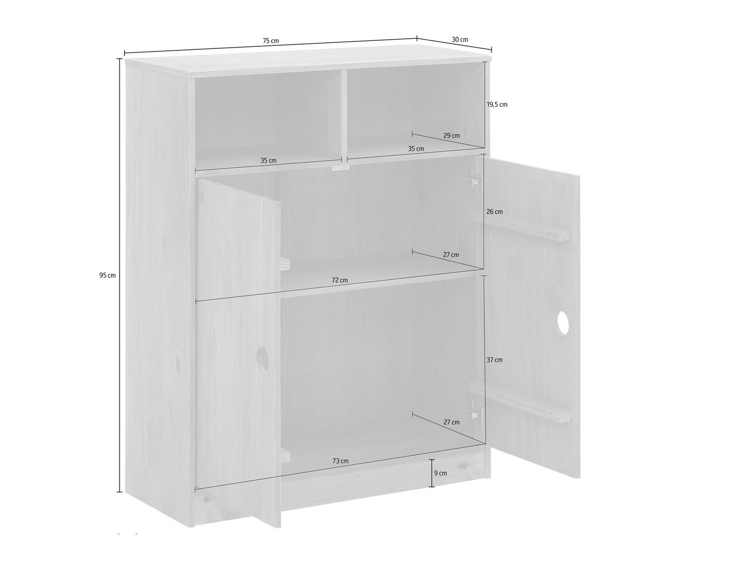 Spintelė Ruvfiva 116 (Balta)