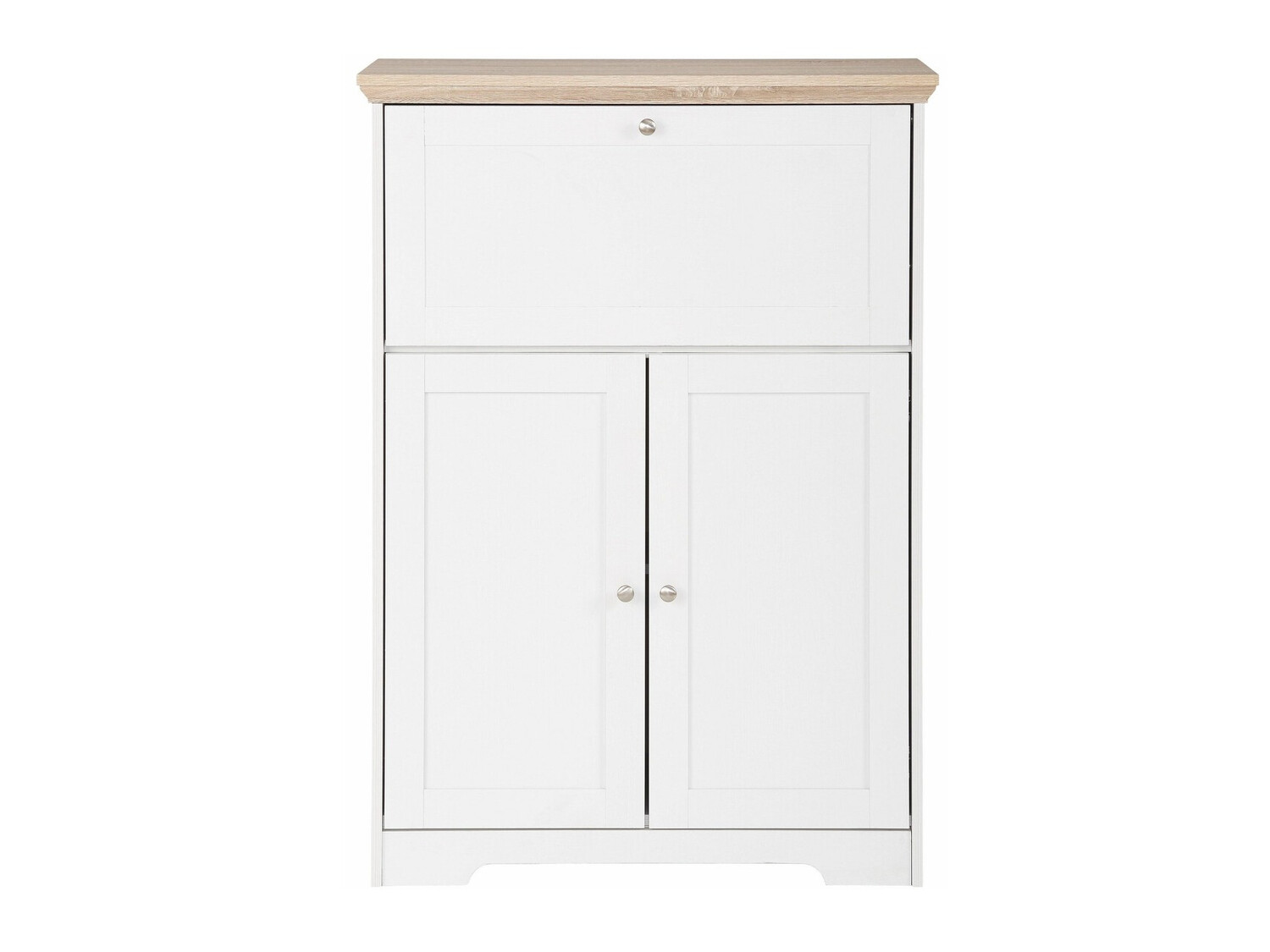 Spintelė Odemela 107 (Balta + Šviesus ąžuolas)