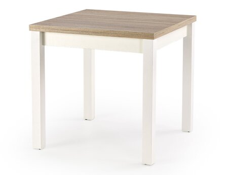 Stalas Houston 224 (Sonomos ąžuolas + Balta)