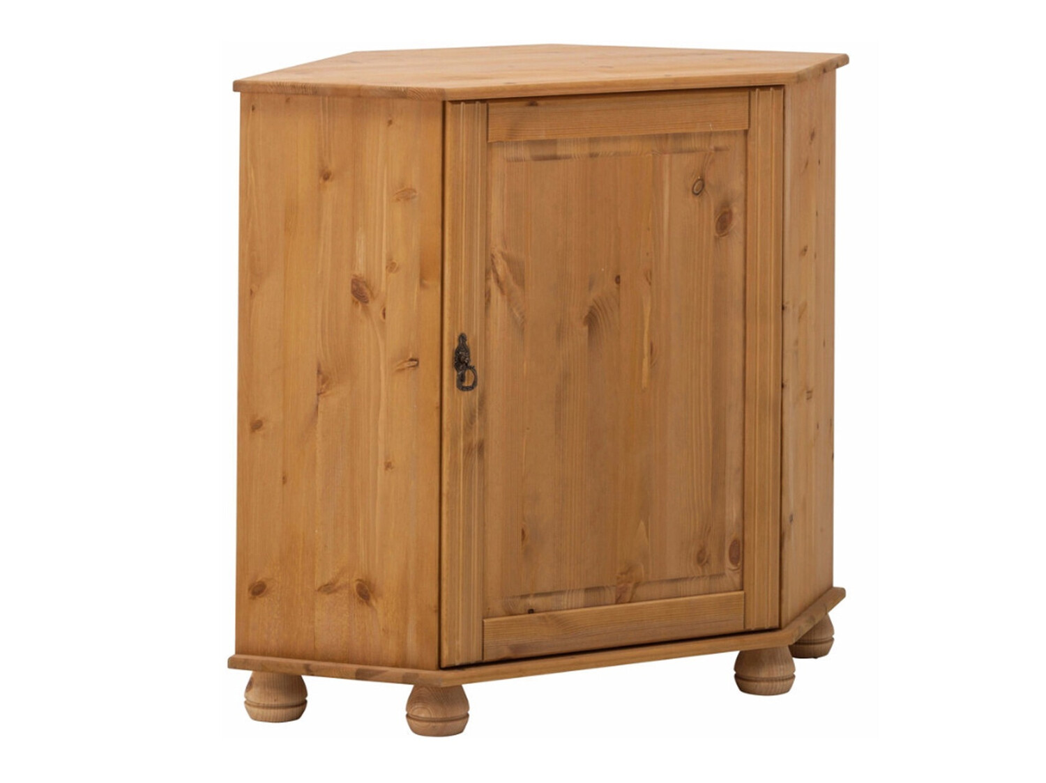 Kampinė spintelė Nolcore 105 (Šviesi ruda)