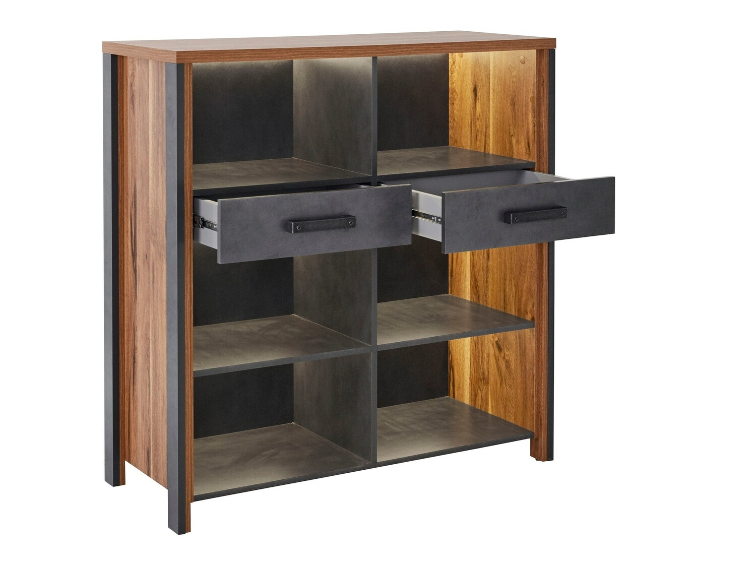 Lentyna Austin Y109 (Royal ąžuolas + Matera pilka)