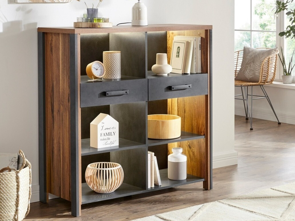 Lentyna Austin Y109 (Royal ąžuolas + Matera pilka)