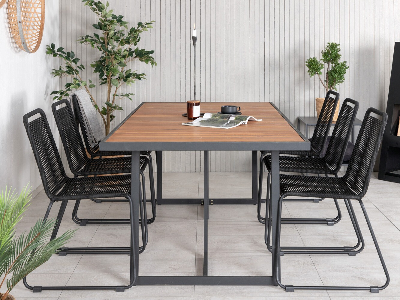 Stalo ir kėdžių komplektas Dallas 2911