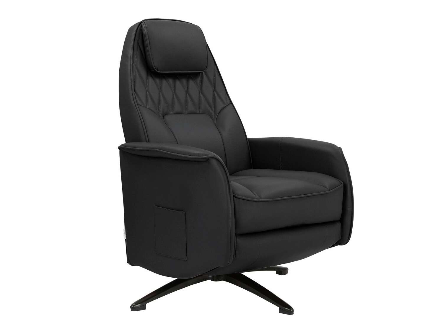 Fotelis reglaineris Denton 581 (Juoda)