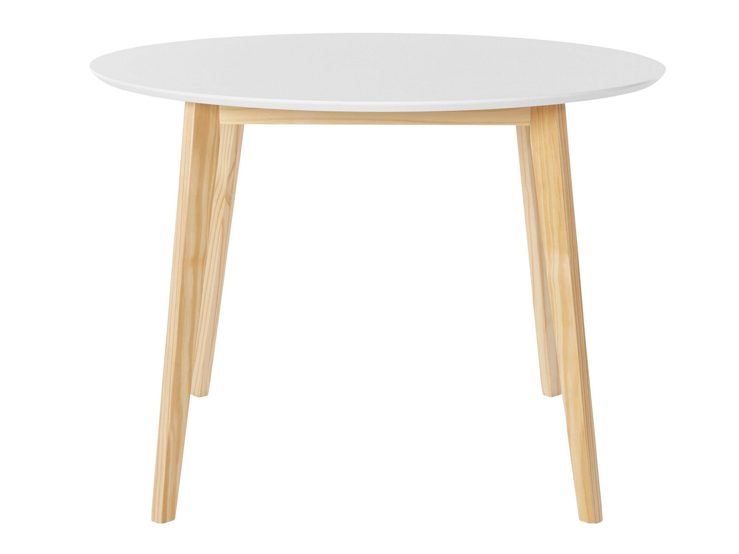 Stalas Denton 585 (Balta + Šviesi ruda)