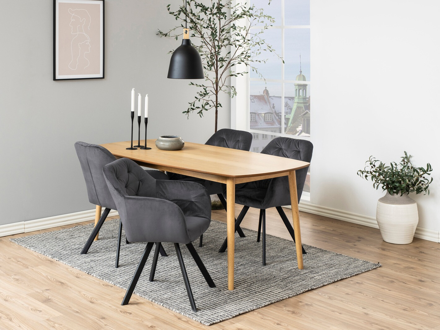 Kėdė Norsica 270 (Pilka)