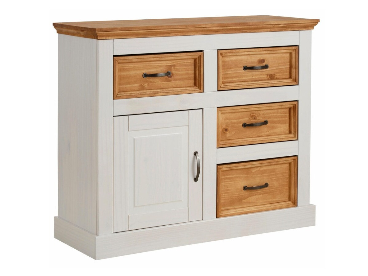 Komoda Tolelio 100 (Balta + Pušis)