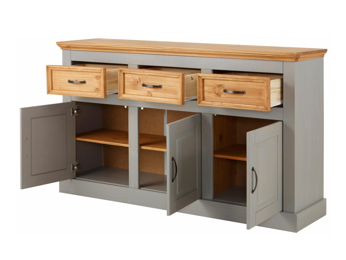 Komoda Tolelio 101 (Pilka + Pušis)