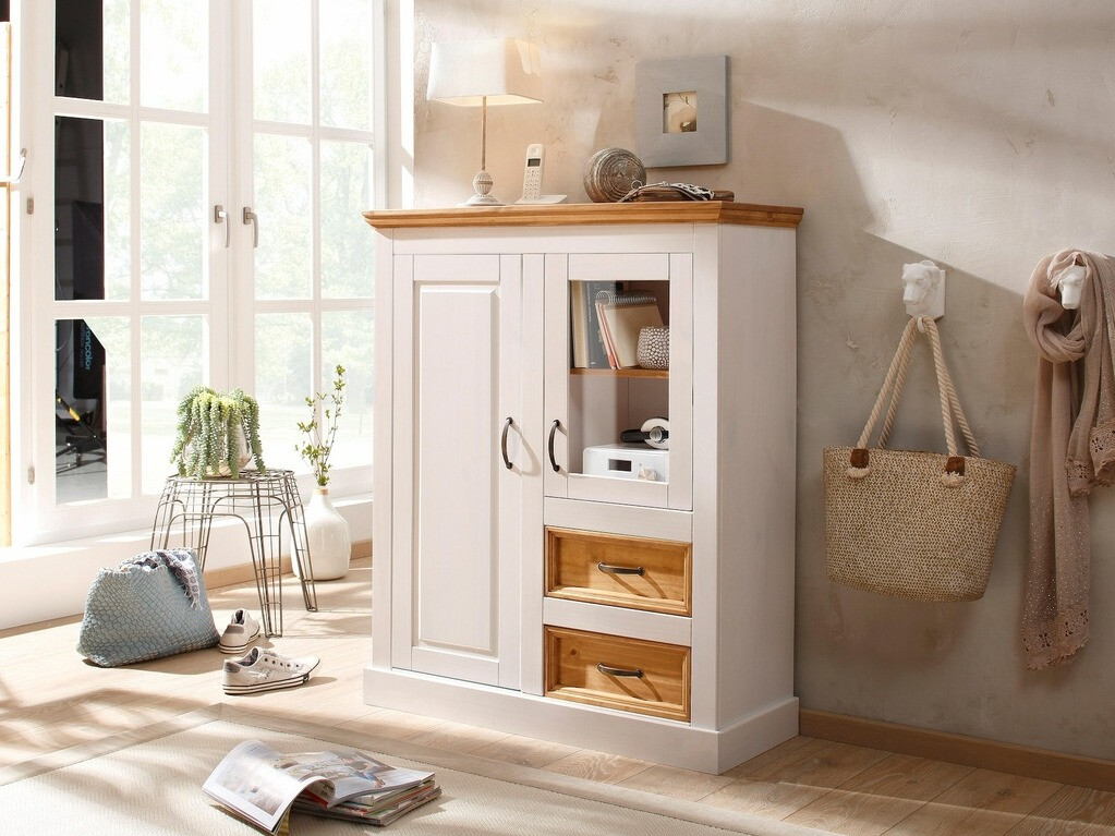 Komoda Tolelio 108 (Balta + Pušis)