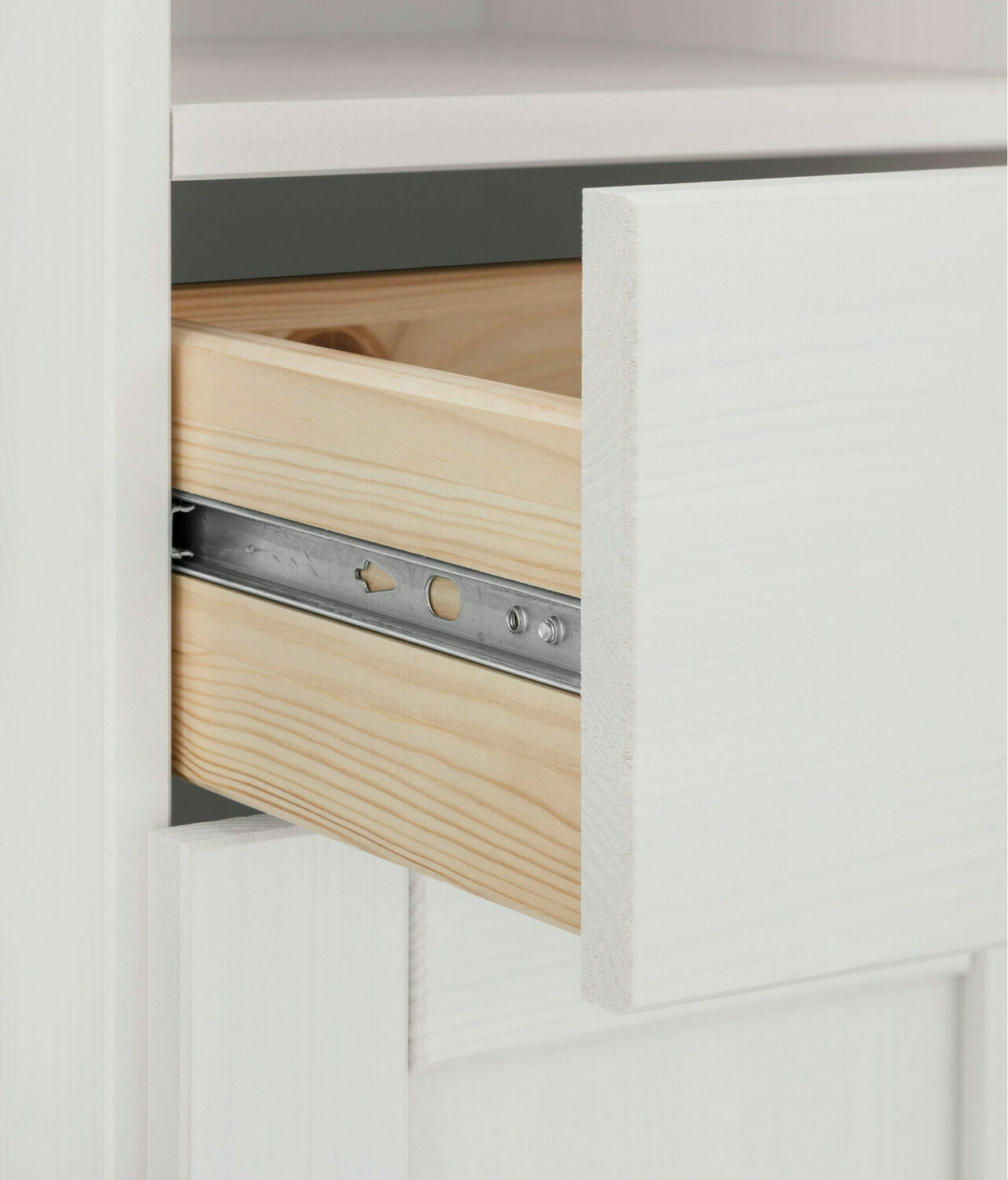 Pastatoma vonios spintelė Serelbu 105 (Balta + Šviesi ruda)