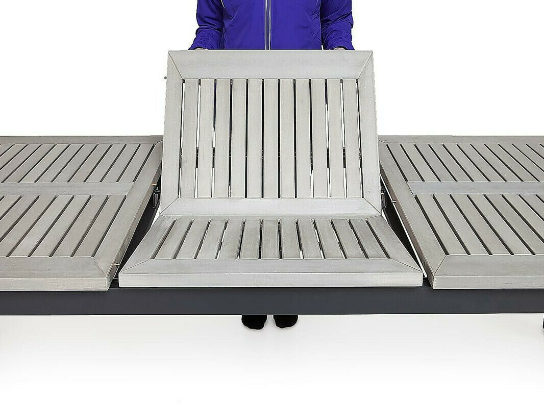 Stalo ir kėdžių komplektas Comfort Garden 1329 (Pilka)