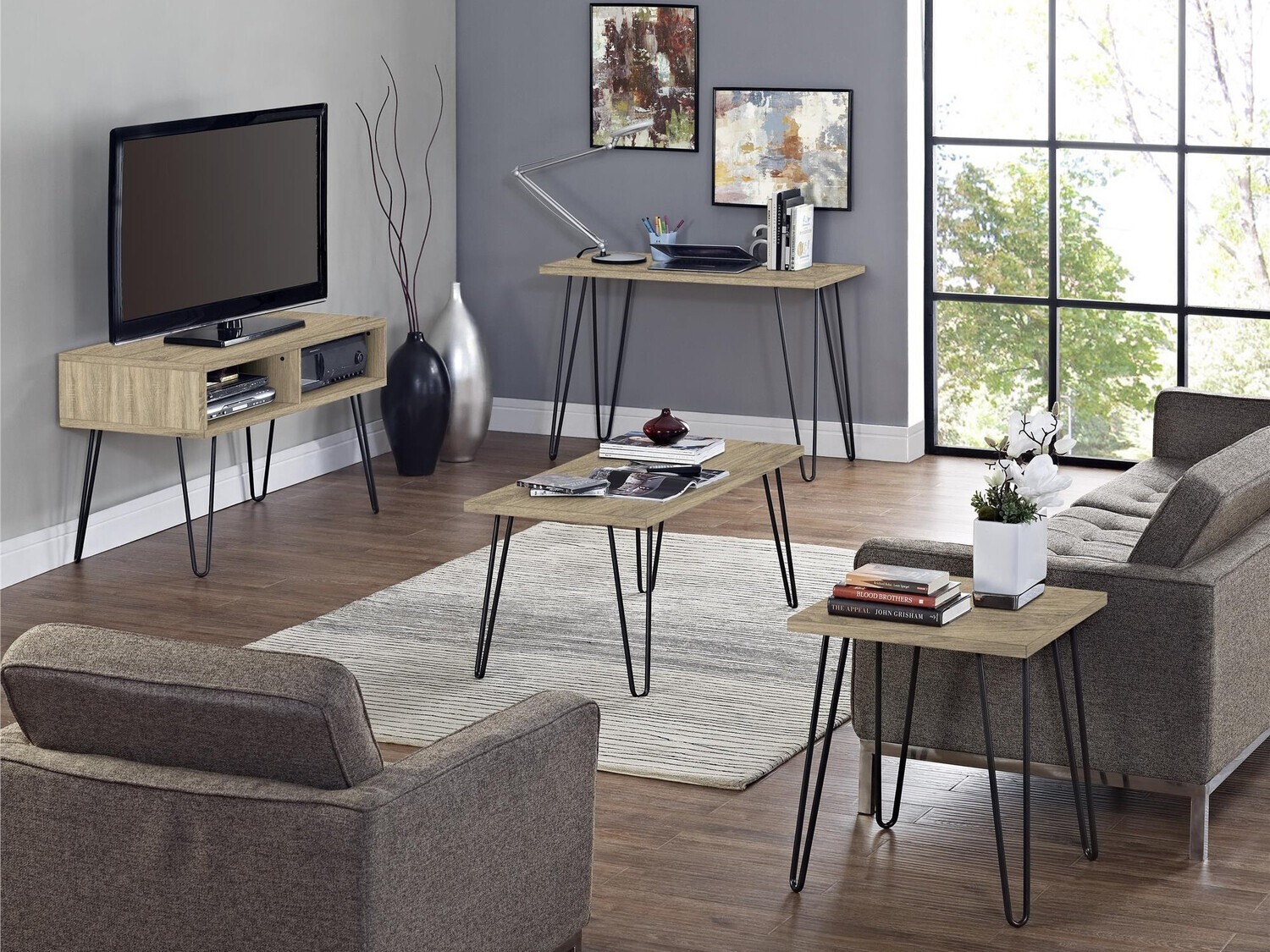 TV staliukas Tulsa 119 (Ąžuolas)