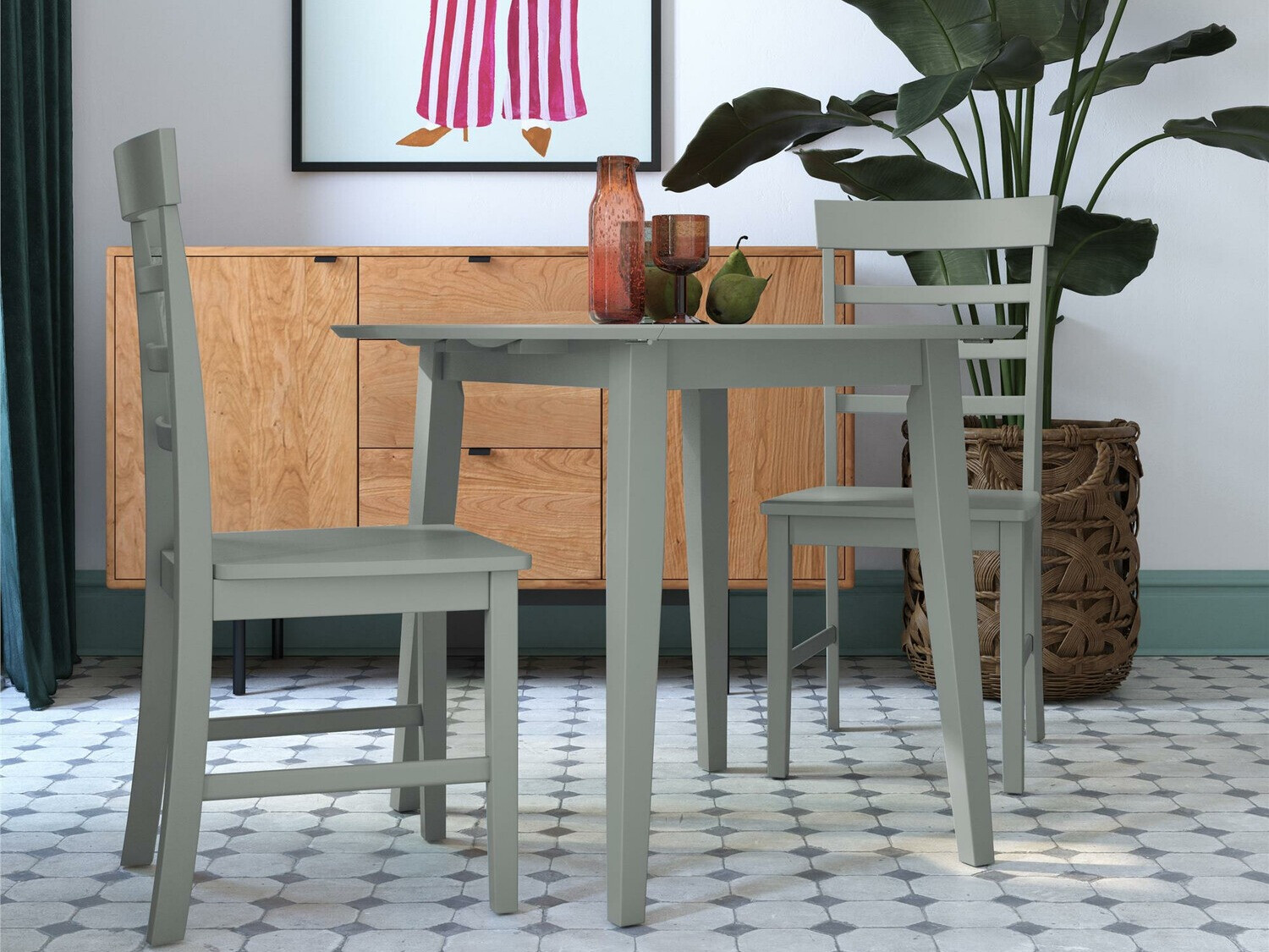 Valgomojo komplektas Novogratz 165 (Pilka)