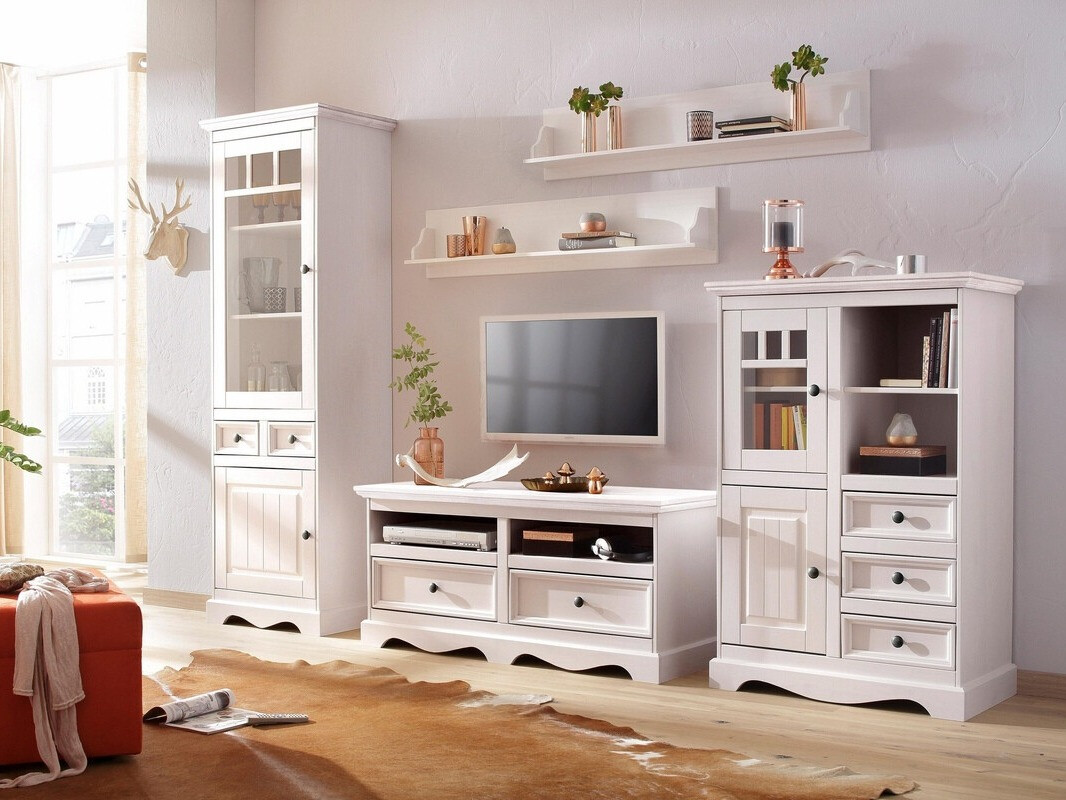 TV staliukas Fentivo 102 (Balta)