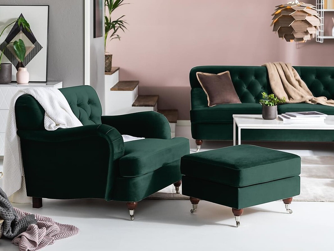 Chesterfield fotelis Bloomington Venveni 108 (Riviera 38)
