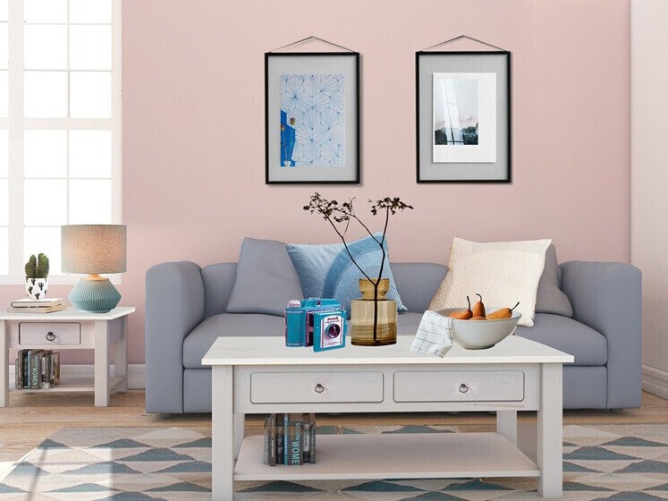 Žurnalinis staliukas Denton 120 (Balta)