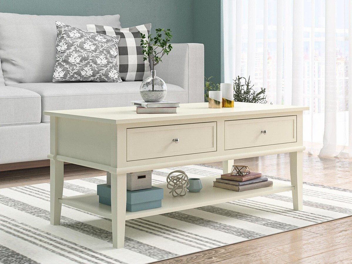 Žurnalinis staliukas Sonfivo 102 (Balta)