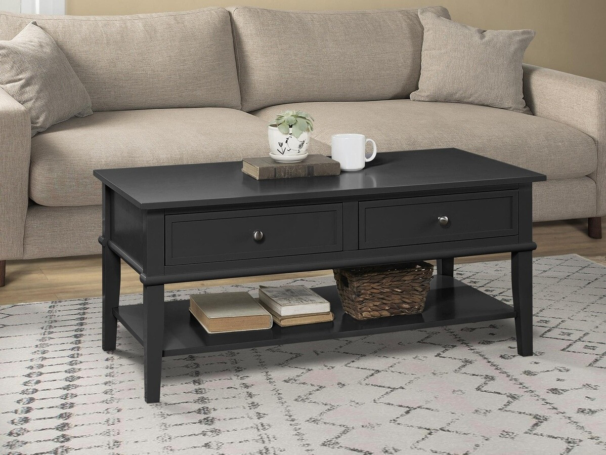 Žurnalinis staliukas Sonfivo 102 (Juoda)