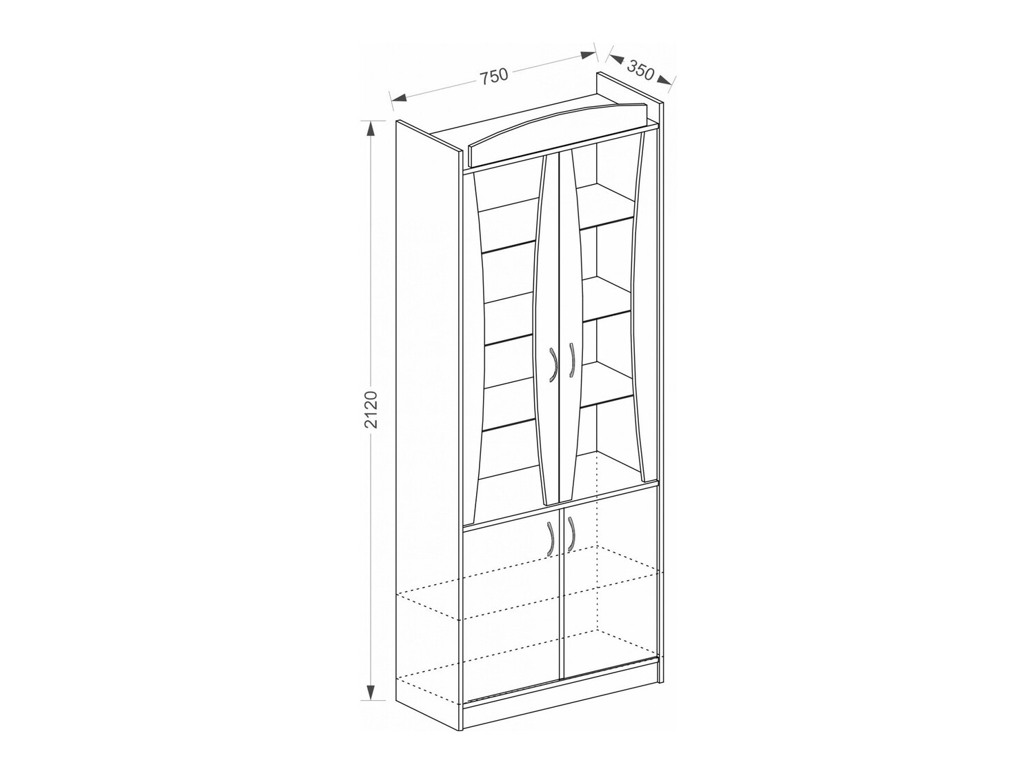 Lentyna Omaha A100 (Trufel ąžuolas)