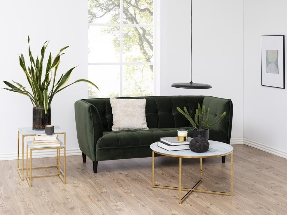 Žurnalinis staliukas Norsica Sevodeo 117 (Baltas marmuras)