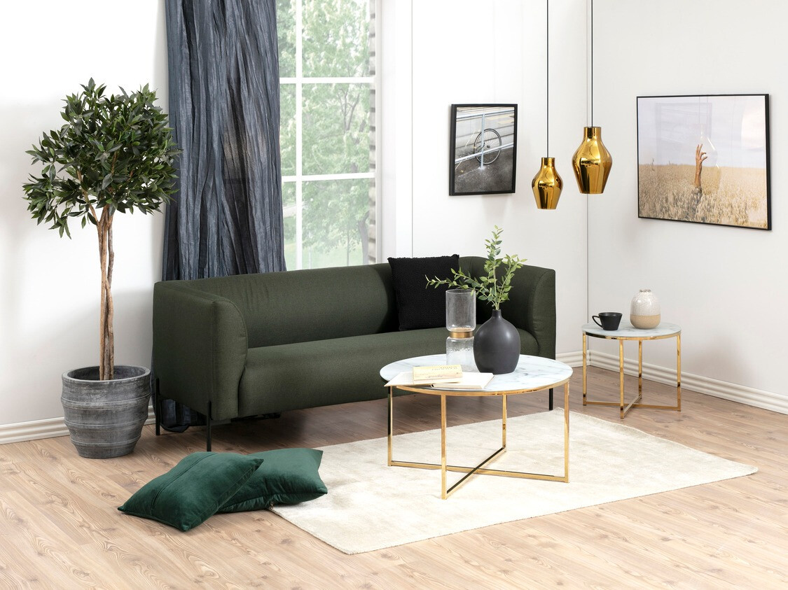 Žurnalinis staliukas Norsica Sevodeo 117 (Baltas marmuras)