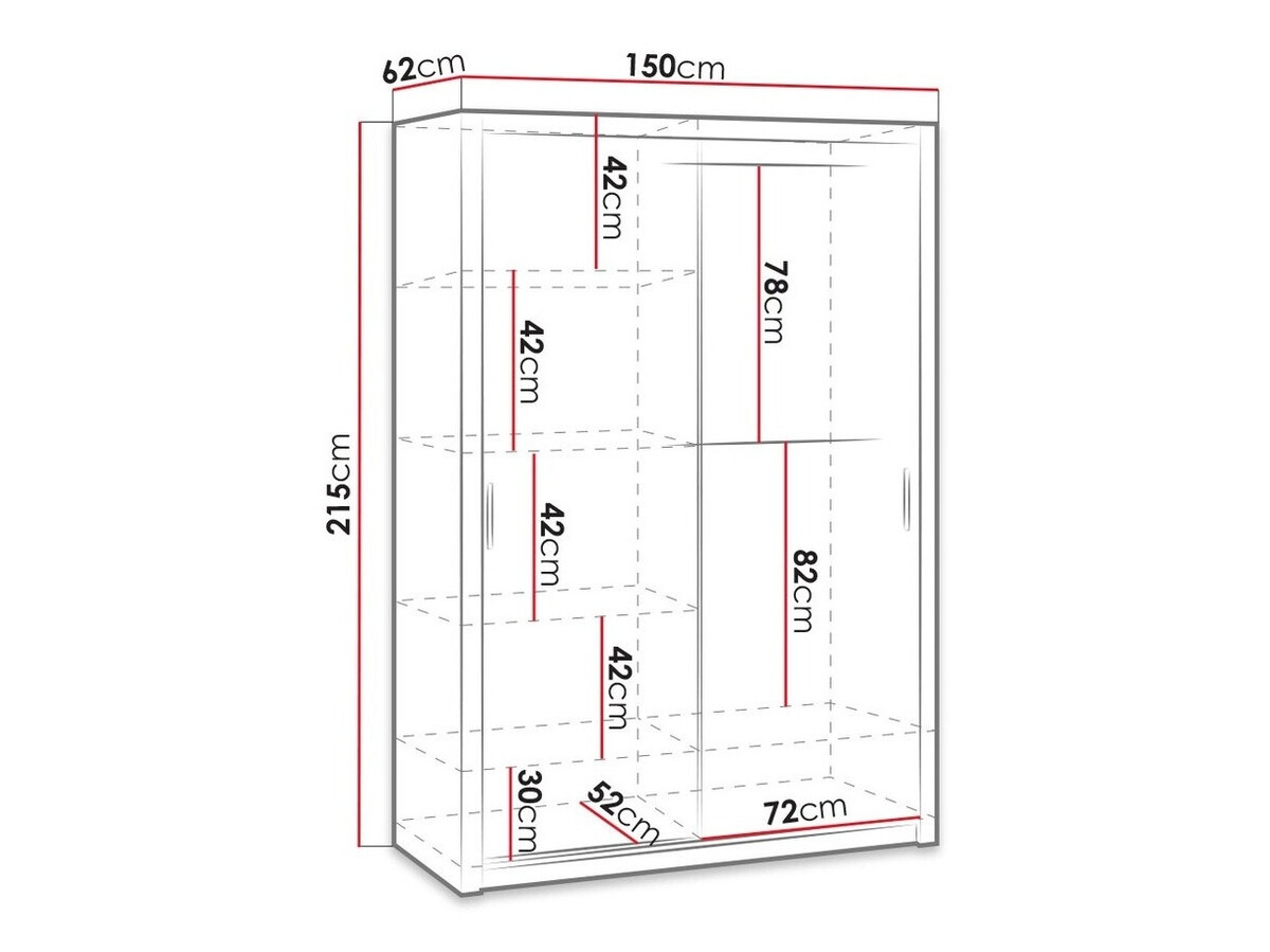 Spinta Catromi 106 (Artisan ąžuolas)