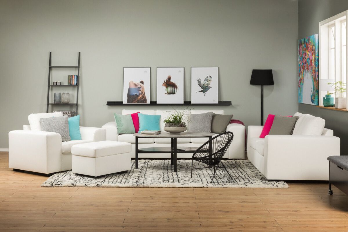 Sofa Scandinavian Choice Felfioe 108 (Madryt Balta)