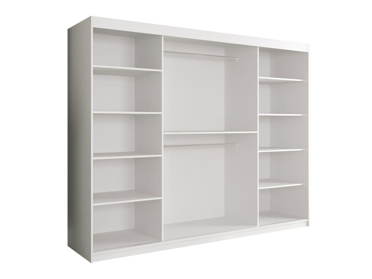 Spinta Hartford 245 (Matinė juoda + Baltas marmuras)