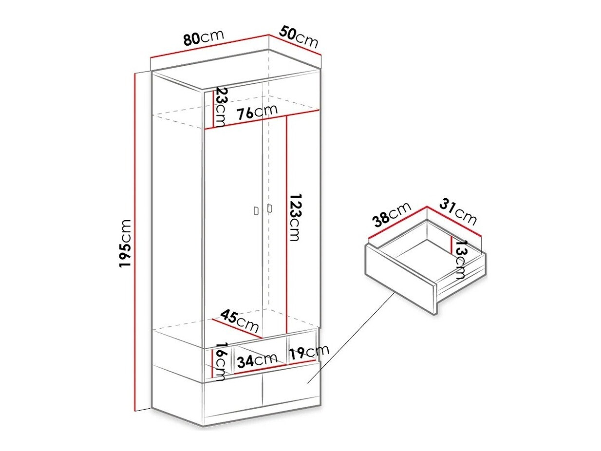 Spinta Omaha E101 (Balta + Turkis)