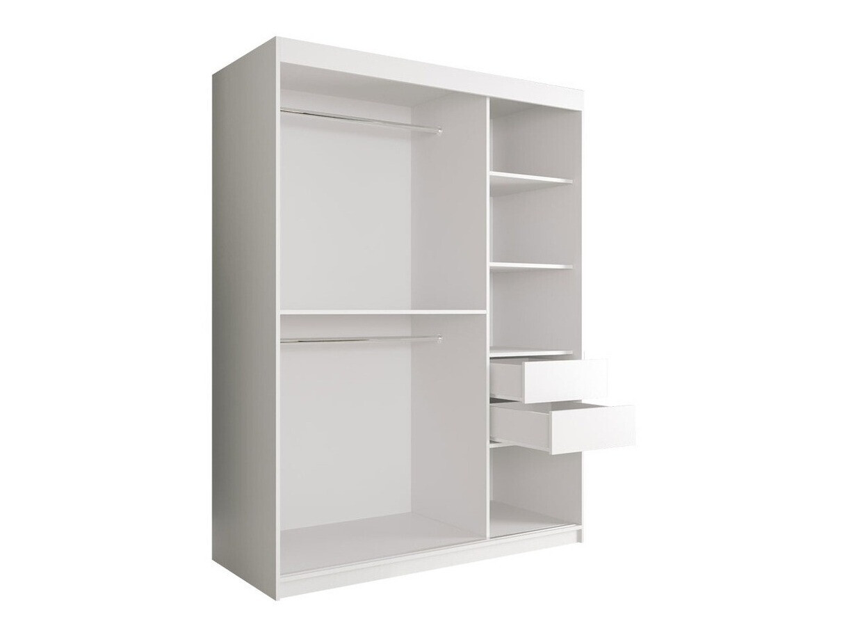 Spinta Hartford 260 (Matinė juoda + Juodas marmuras)