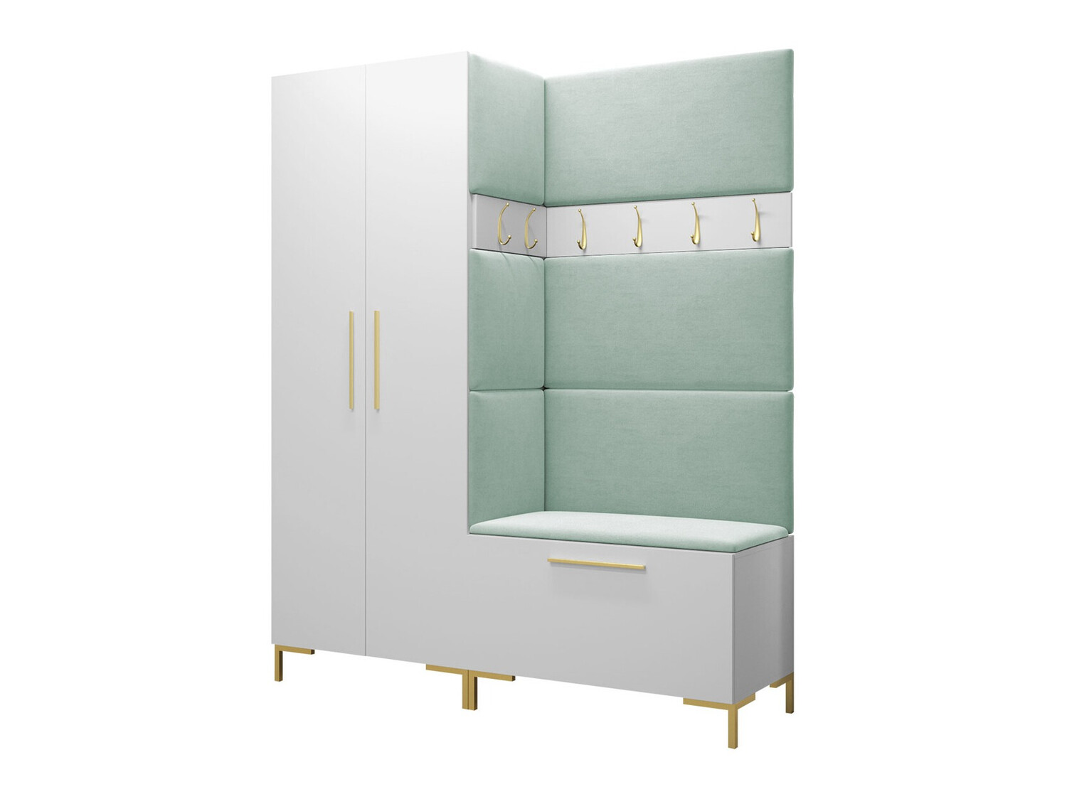 Prieškambario komplektas Nomal I (Balta)