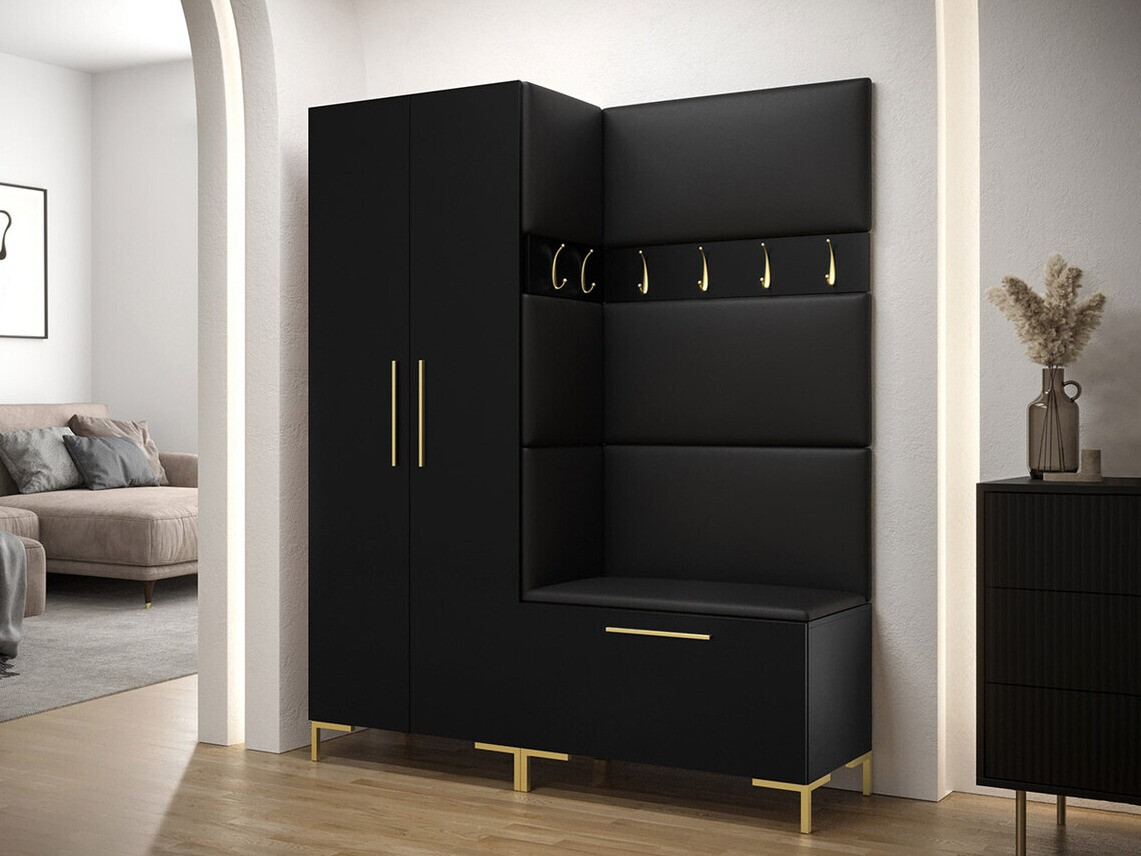 Prieškambario komplektas Tivsoa 100 (Juoda)