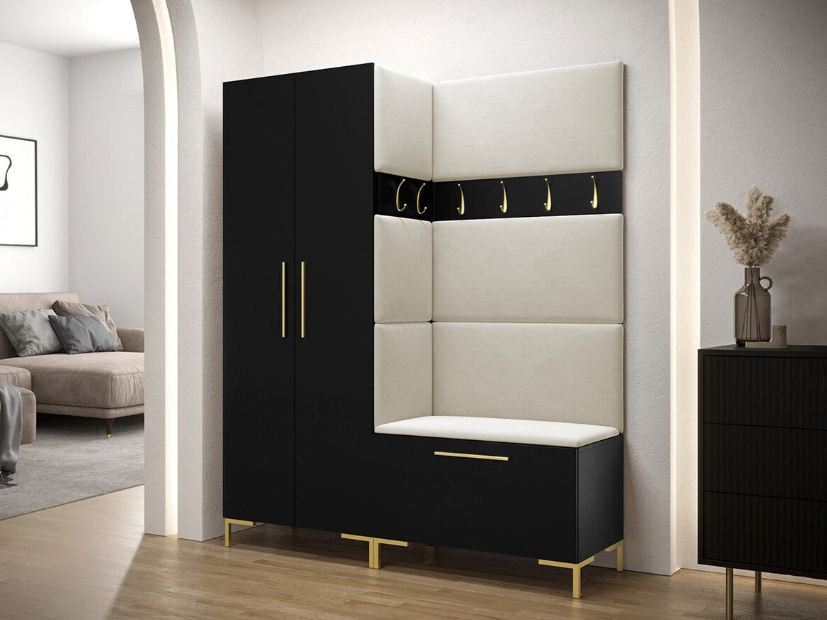 Prieškambario komplektas Tivsoa 100 (Juoda)