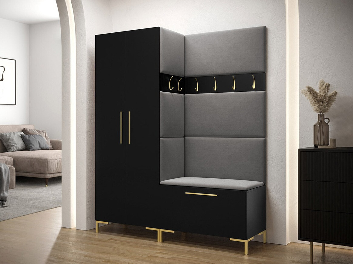 Prieškambario komplektas Tivsoa 100 (Juoda)