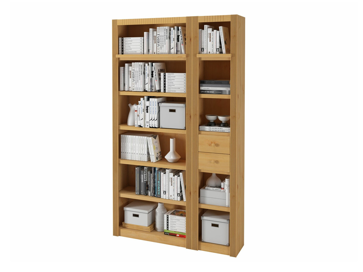 Lentynų komplektas Orlmara 105 (Pušis)