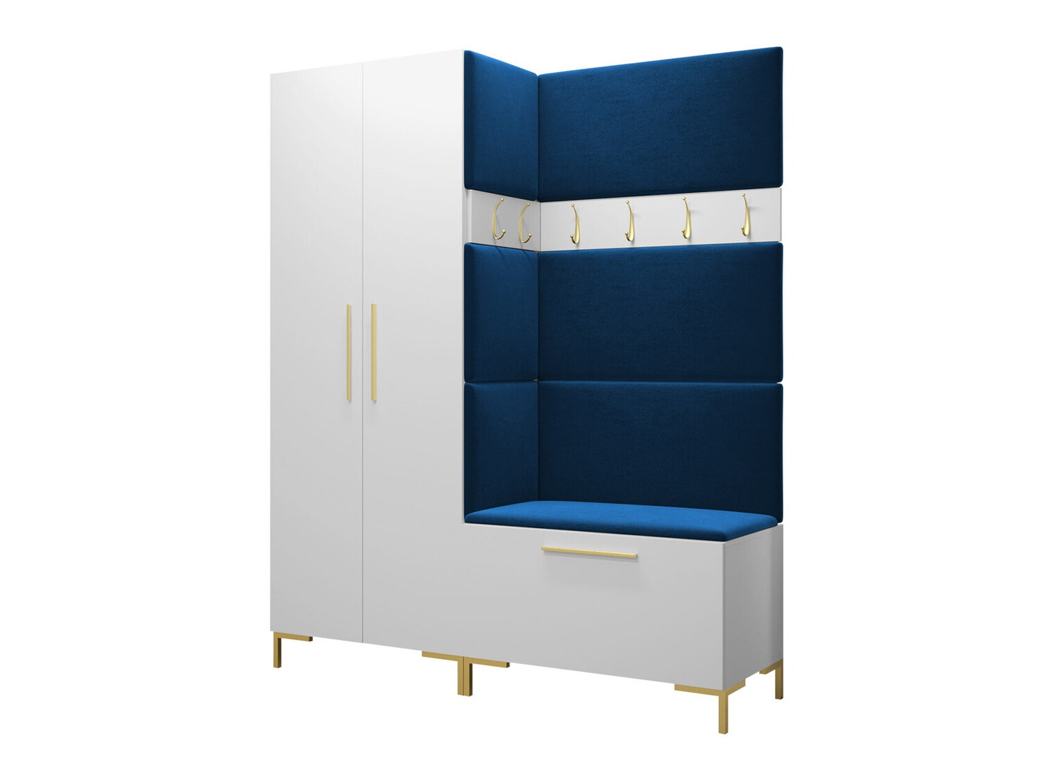 Prieškambario komplektas Nomal I (Balta)