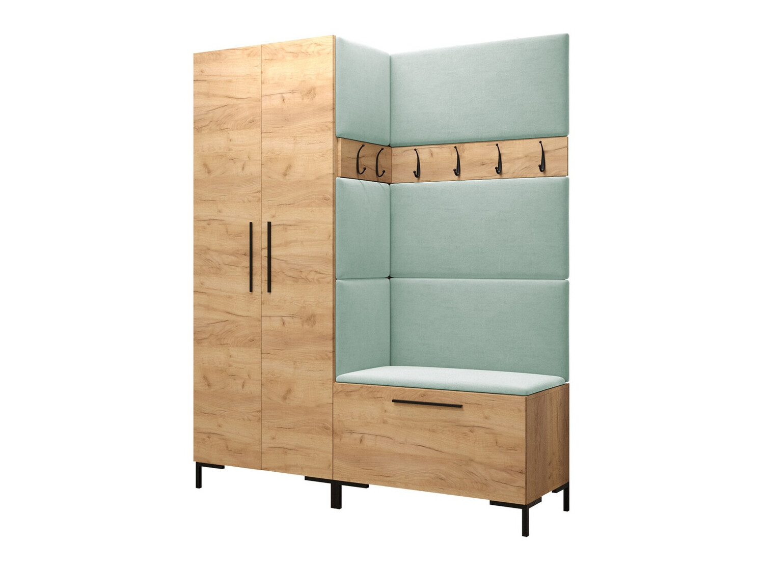 Prieškambario komplektas Nomal I (Craft ąžuolas)