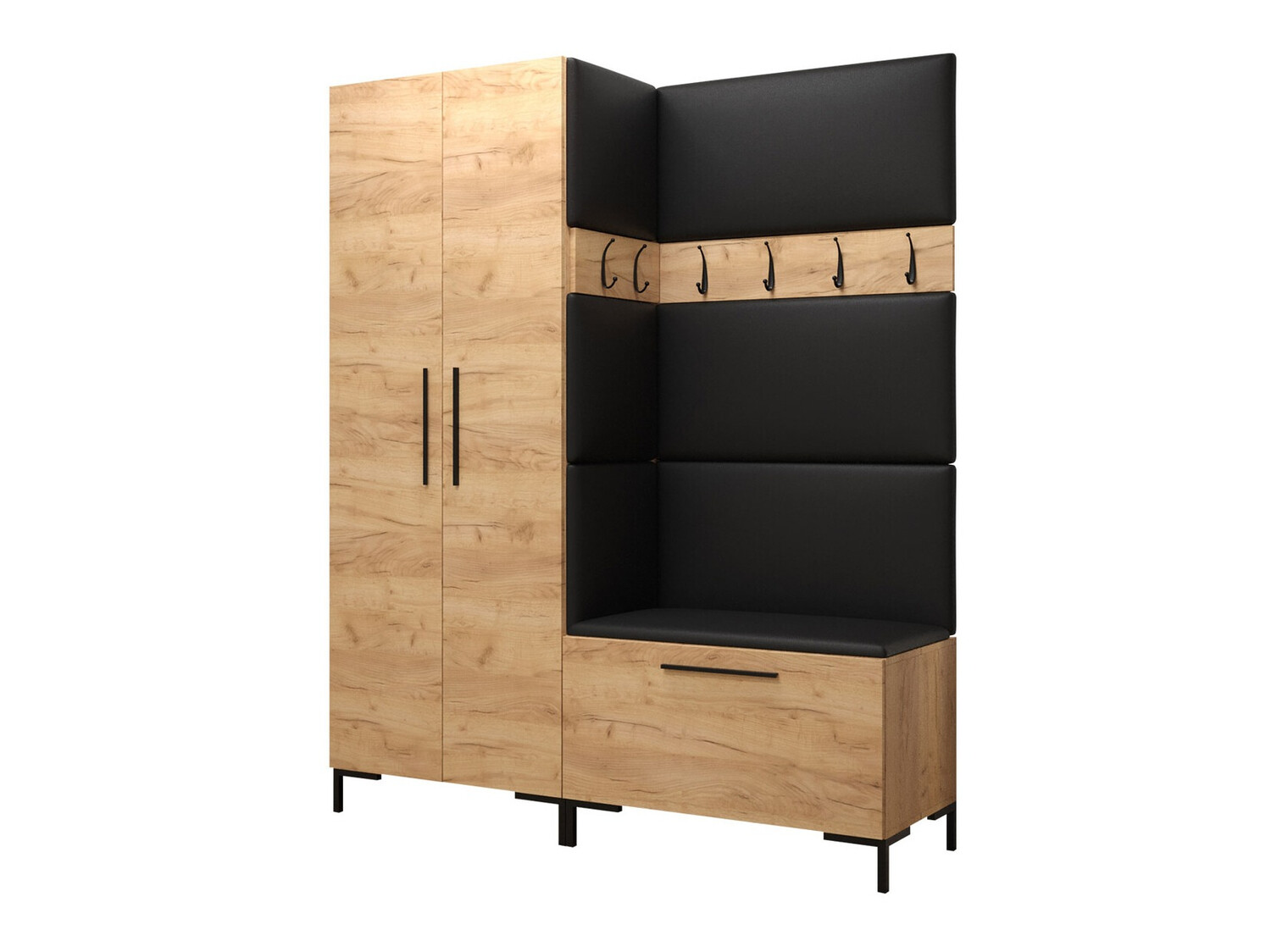 Prieškambario komplektas Nomal I (Craft ąžuolas)