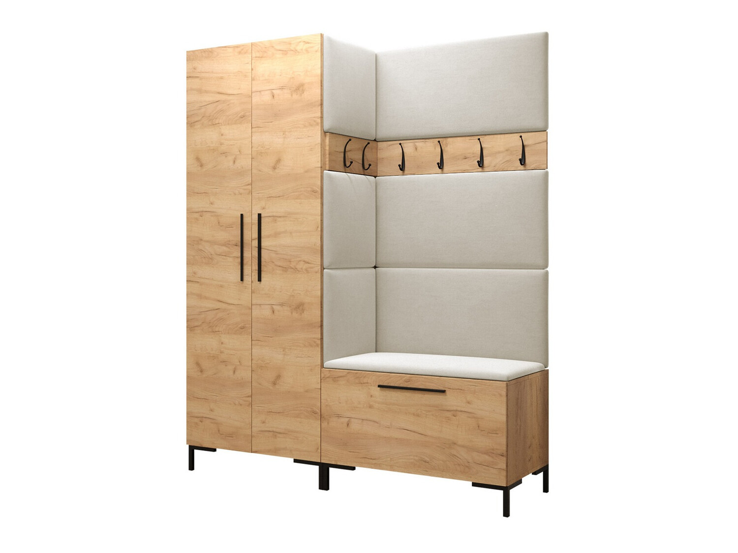 Prieškambario komplektas Nomal I (Craft ąžuolas)