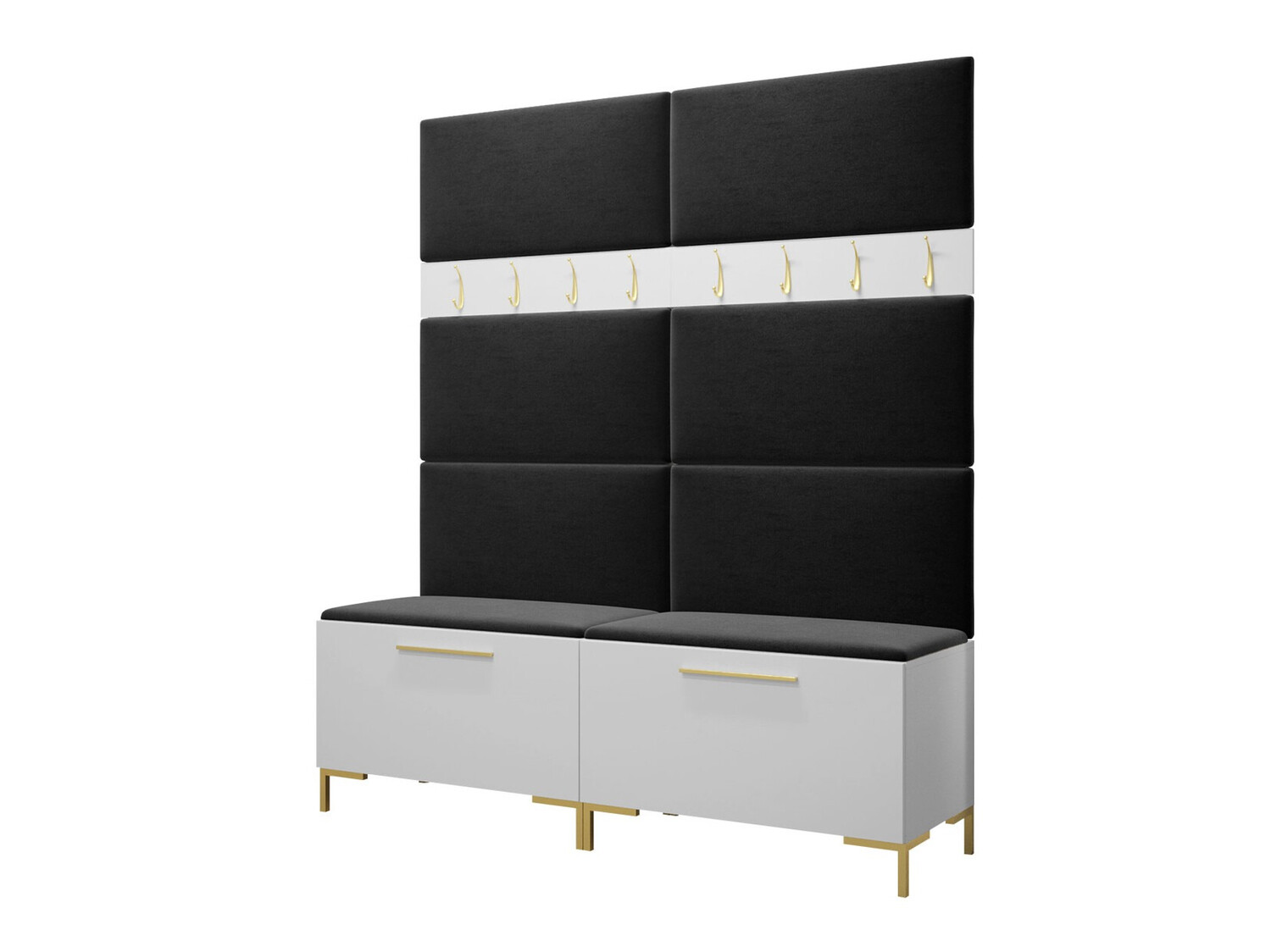 Prieškambario komplektas Nomal II (Balta)