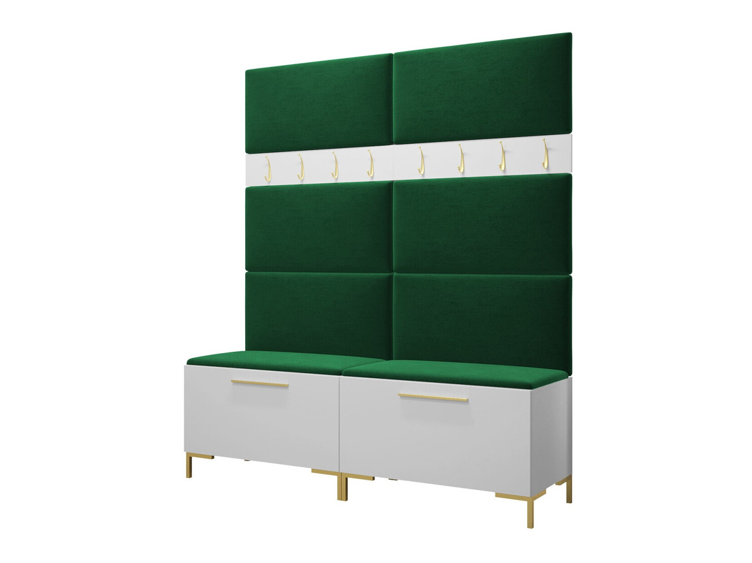 Prieškambario komplektas Nomal II (Balta)