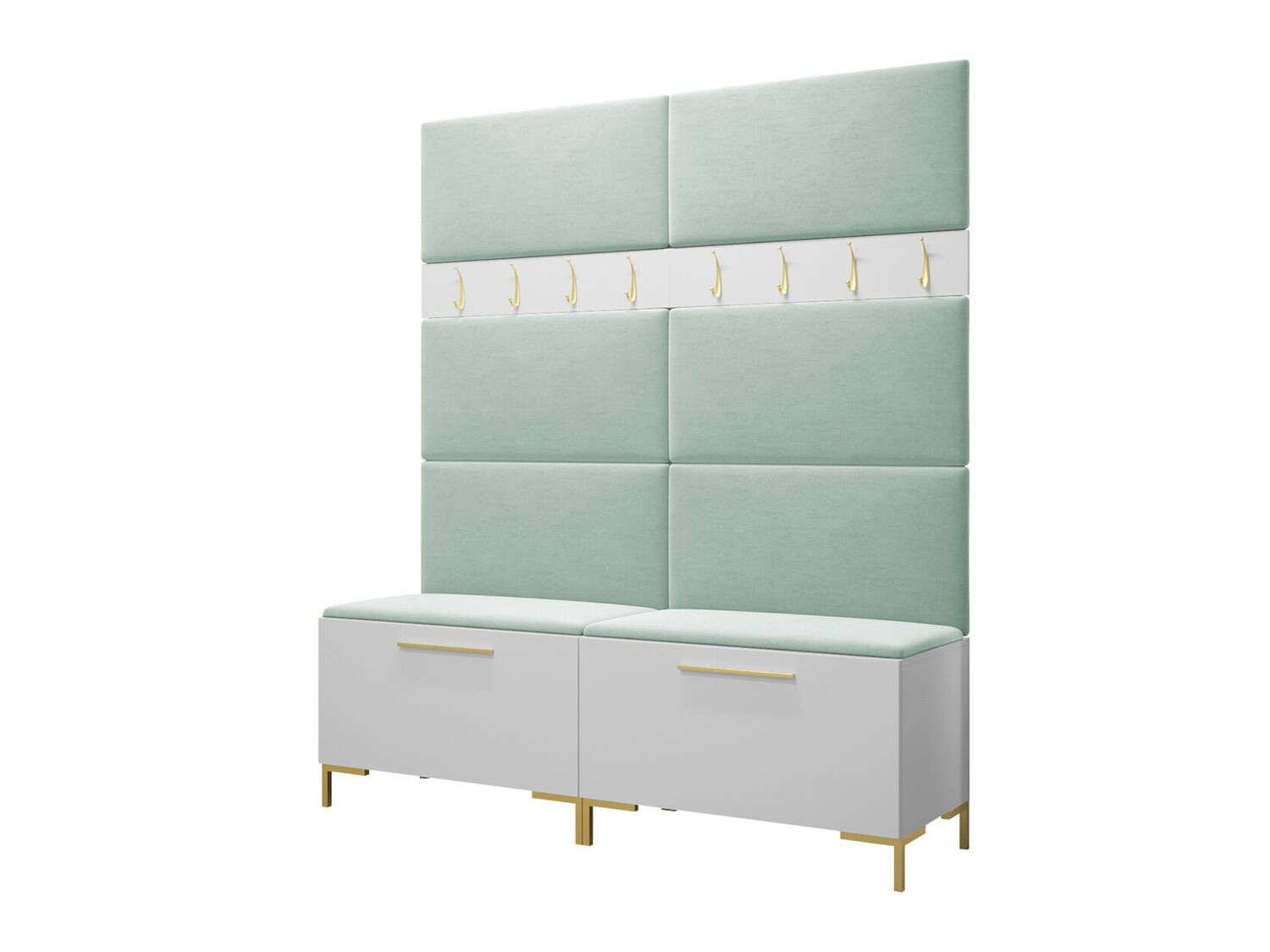 Prieškambario komplektas Tivsoa 101 (Balta)