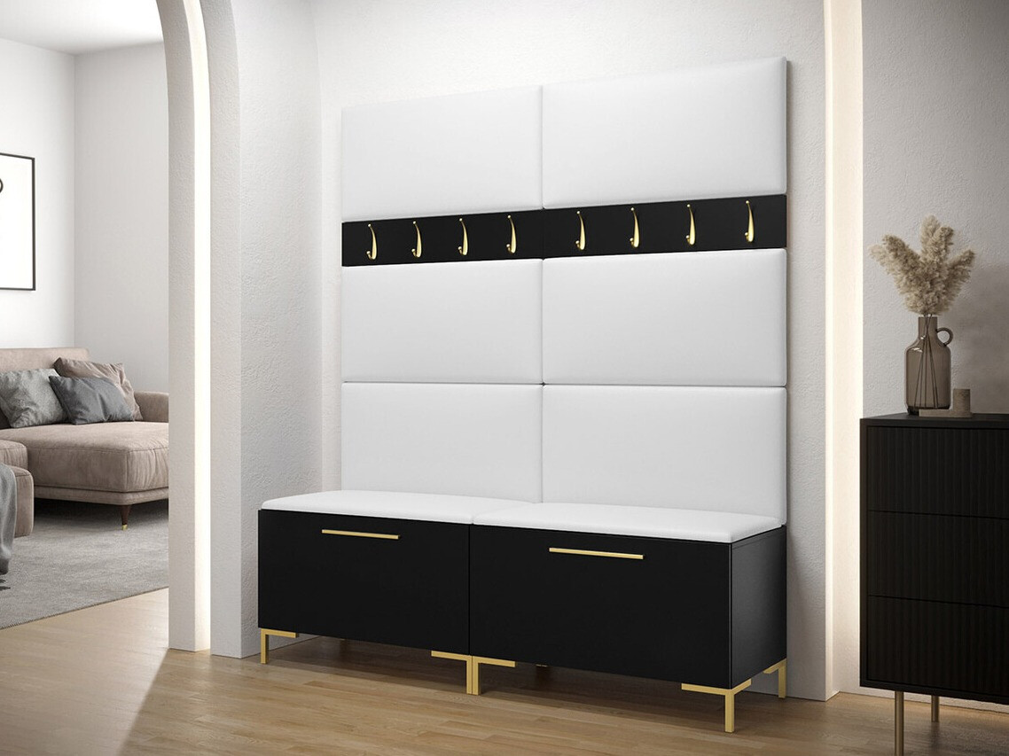 Prieškambario komplektas Tivsoa 101 (Juoda)