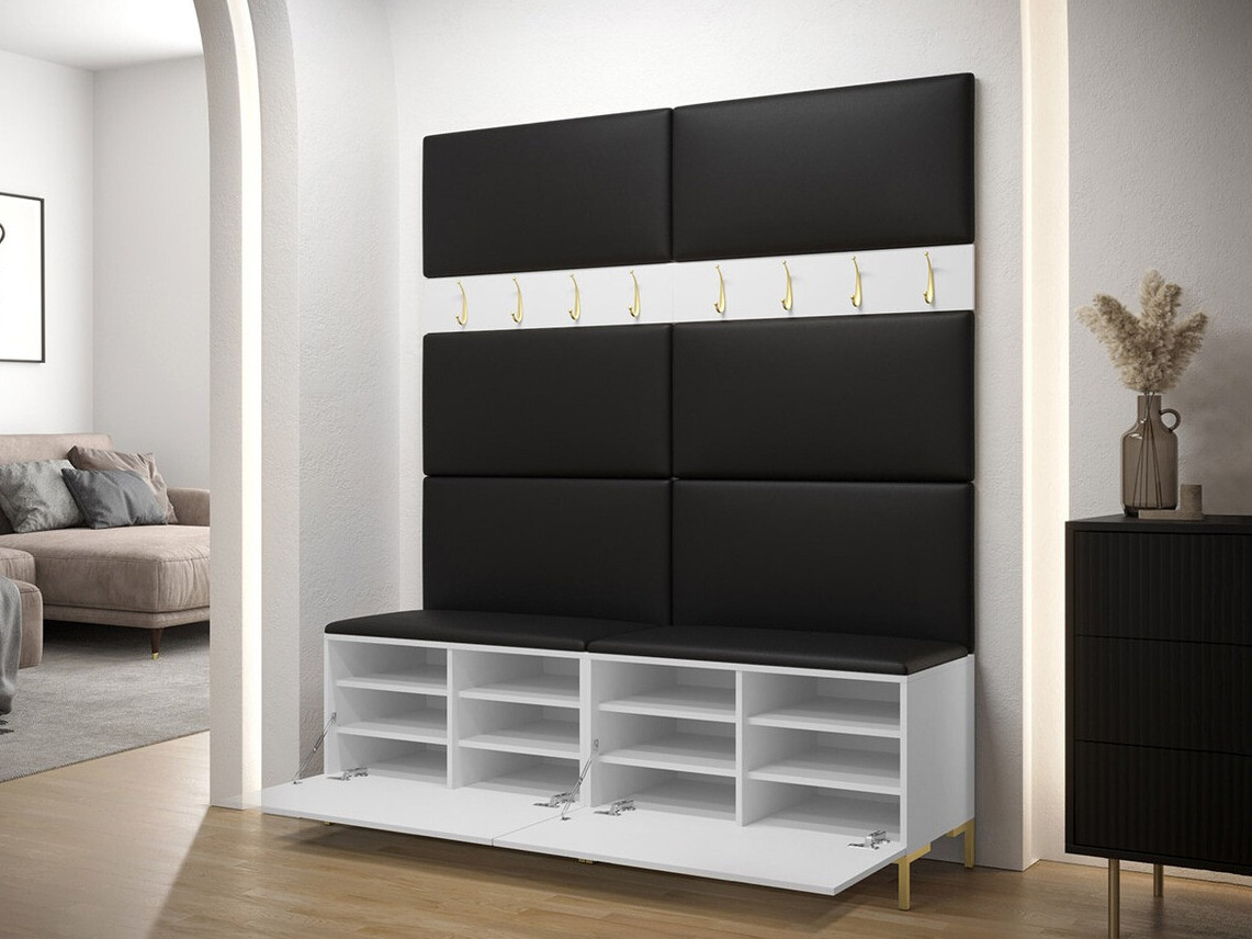 Prieškambario komplektas Tivsoa 101 (Juoda)