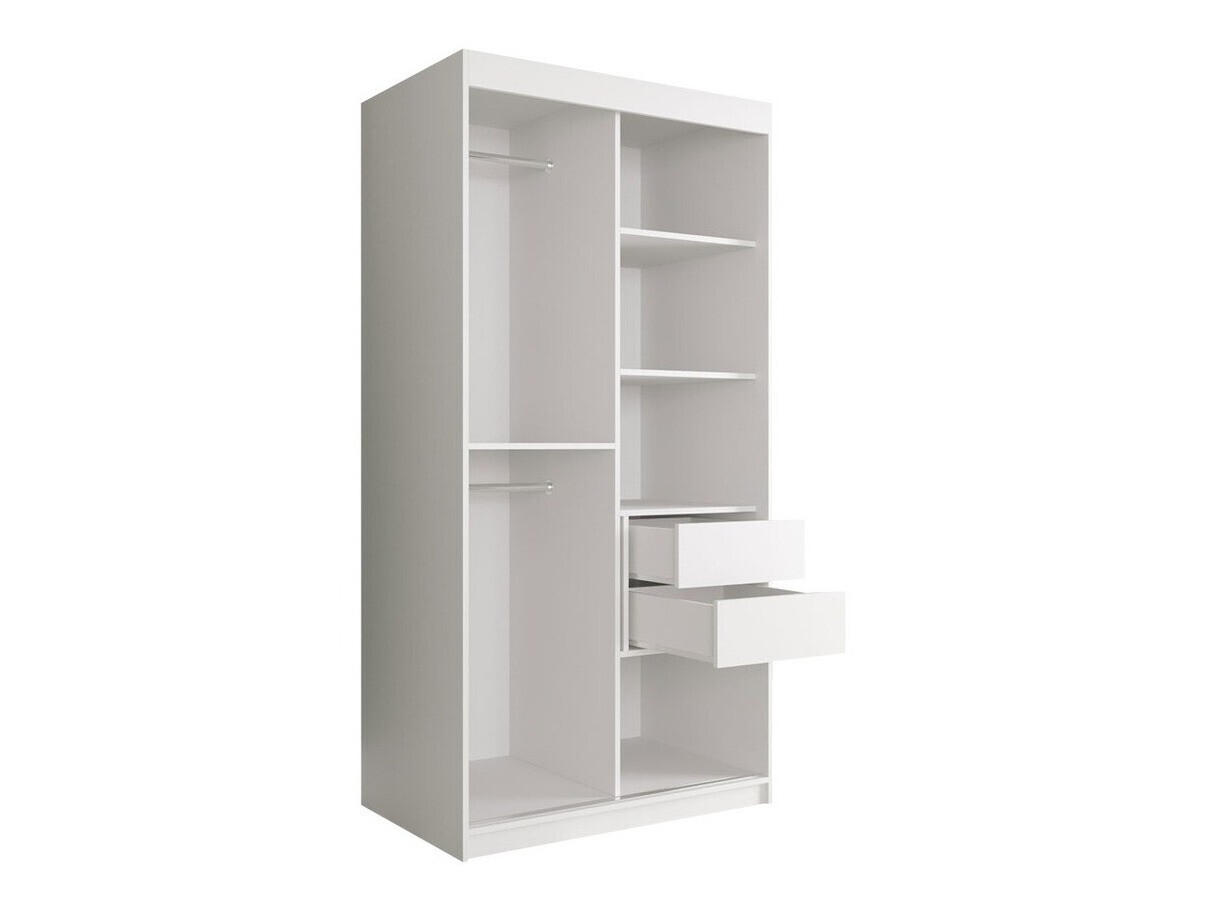 Spinta Hartford 252 (Matinė juoda + Juodas marmuras)