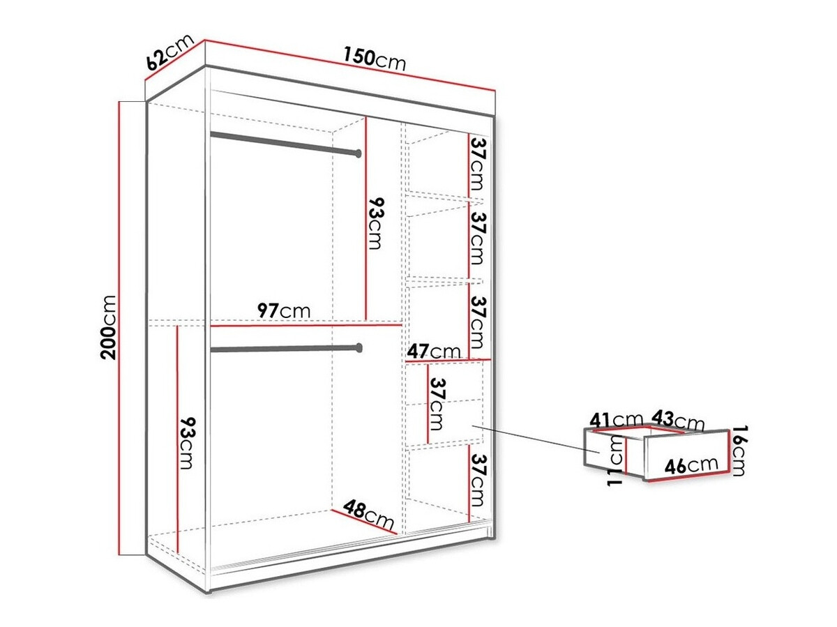 Spinta Hartford 254 (Matinė balta + Baltas marmuras)