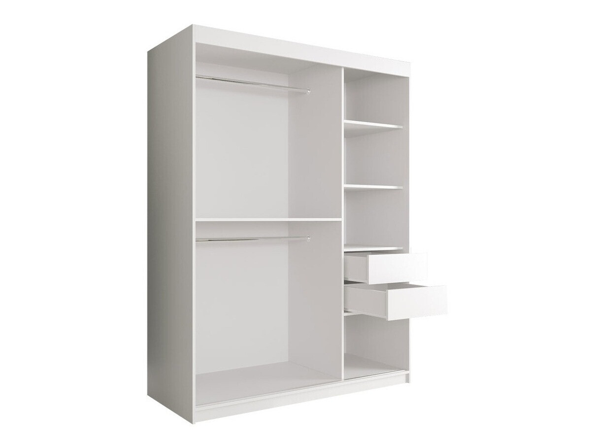 Spinta Hartford 254 (Matinė juoda + Juodas marmuras)